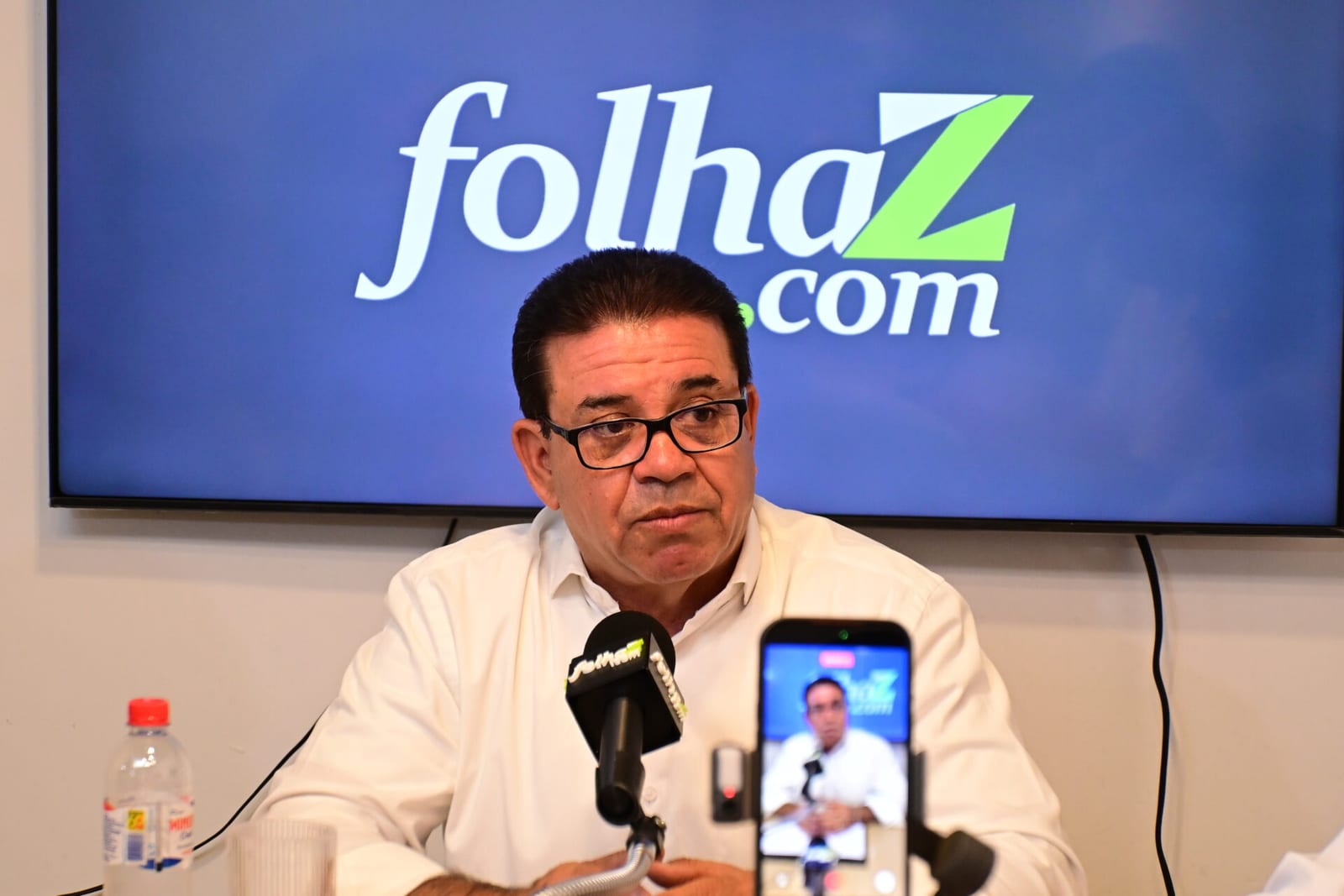 Daniel Messac (Mobiliza) visitou a Folha Z em Aparecida de Goiânia