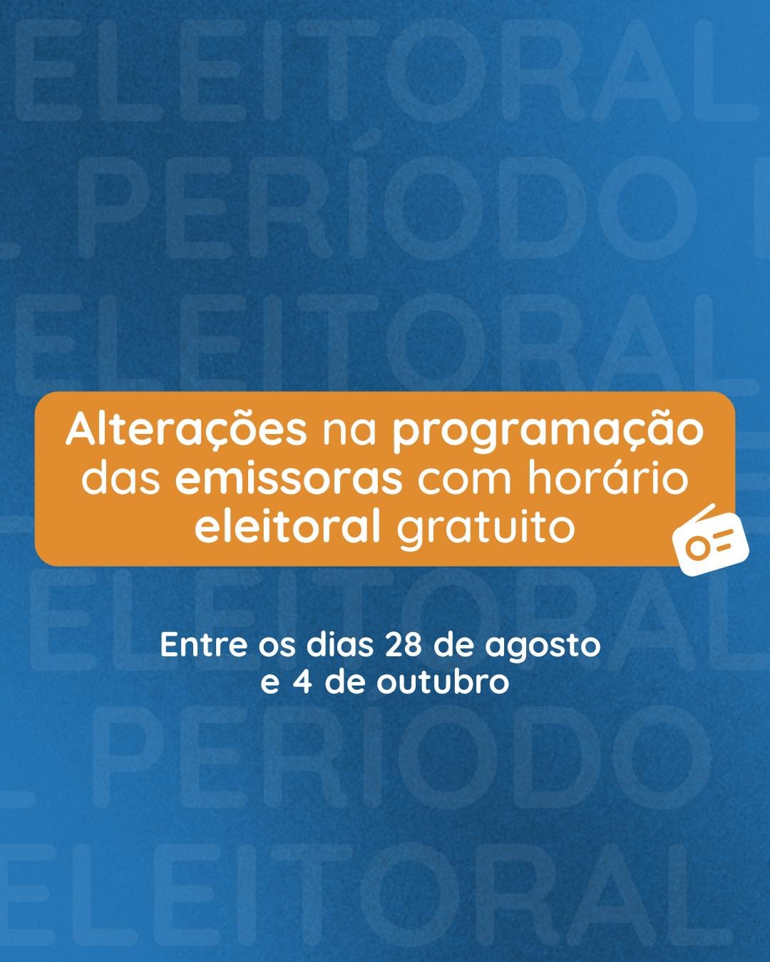 Rádios da UFSM têm alterações na programação durante período eleitoral