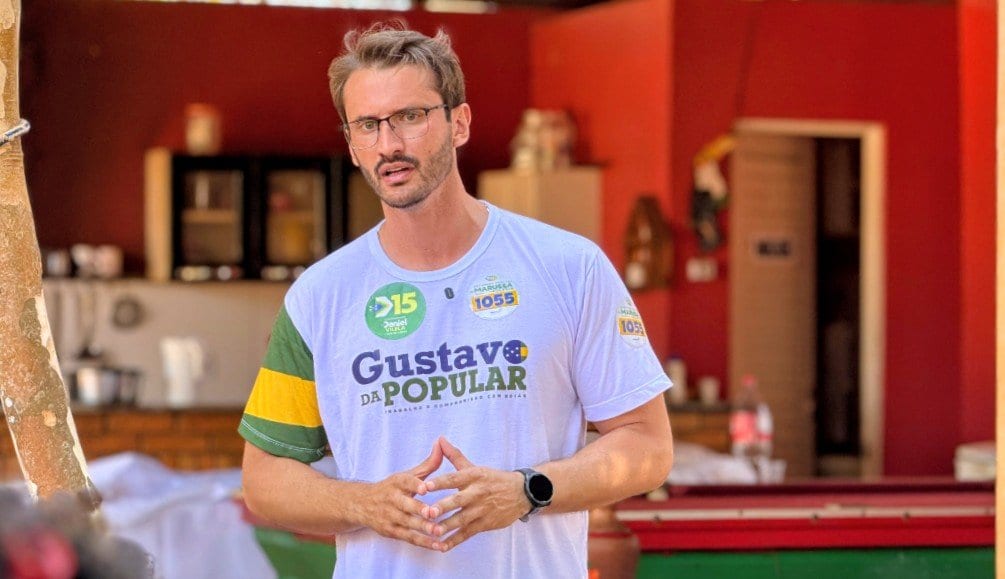 Gustavo da Popular alcança 11,5% em Planaltina e empata com Delegado Cristiomário