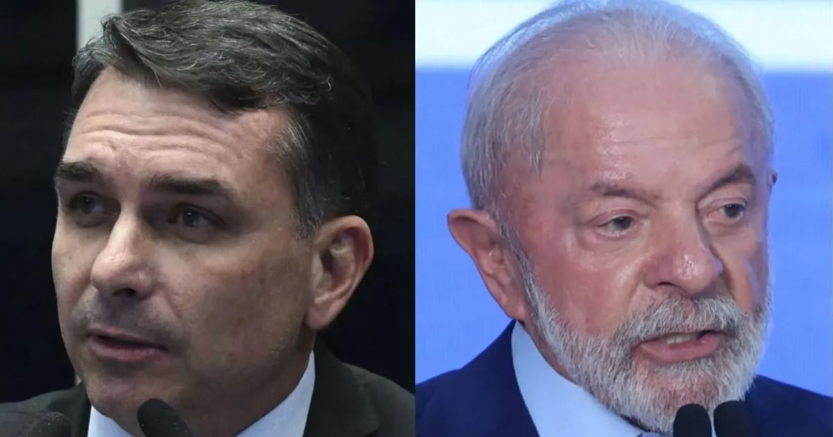 Pesquisas internas de Flávio e Lula divergem sobre 2° turno