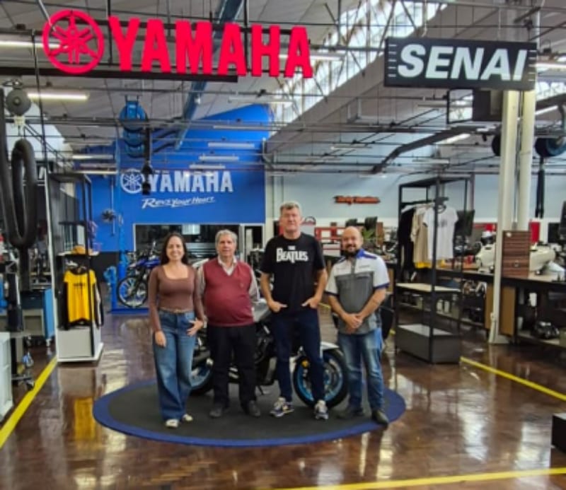 Prefeitura negocia parceria com Yamaha e SENAI para oferecer cursos de manutenção de motocicletas em Leme, SP