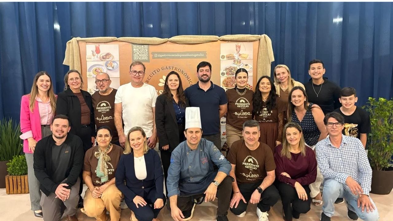 Presidente Getúlio lança 1º Circuito Gastronômico com 14 menus exclusivos