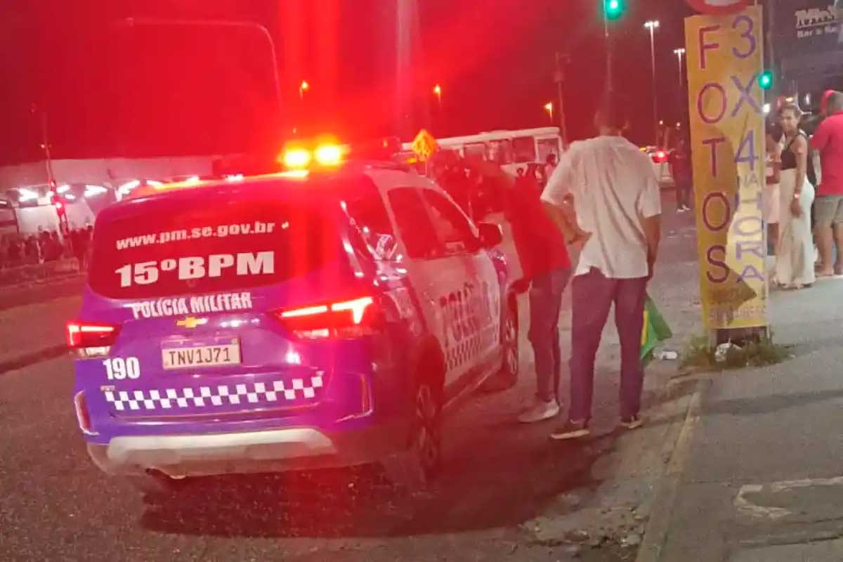Homem que disparou para o alto em ato político em São Cristóvão é policial militar