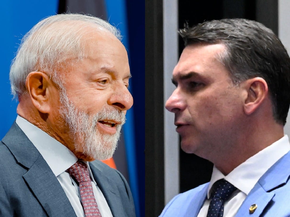 Lula soma 54.545 votos e Flávio, 41.203 em levantamento parcial no exterior