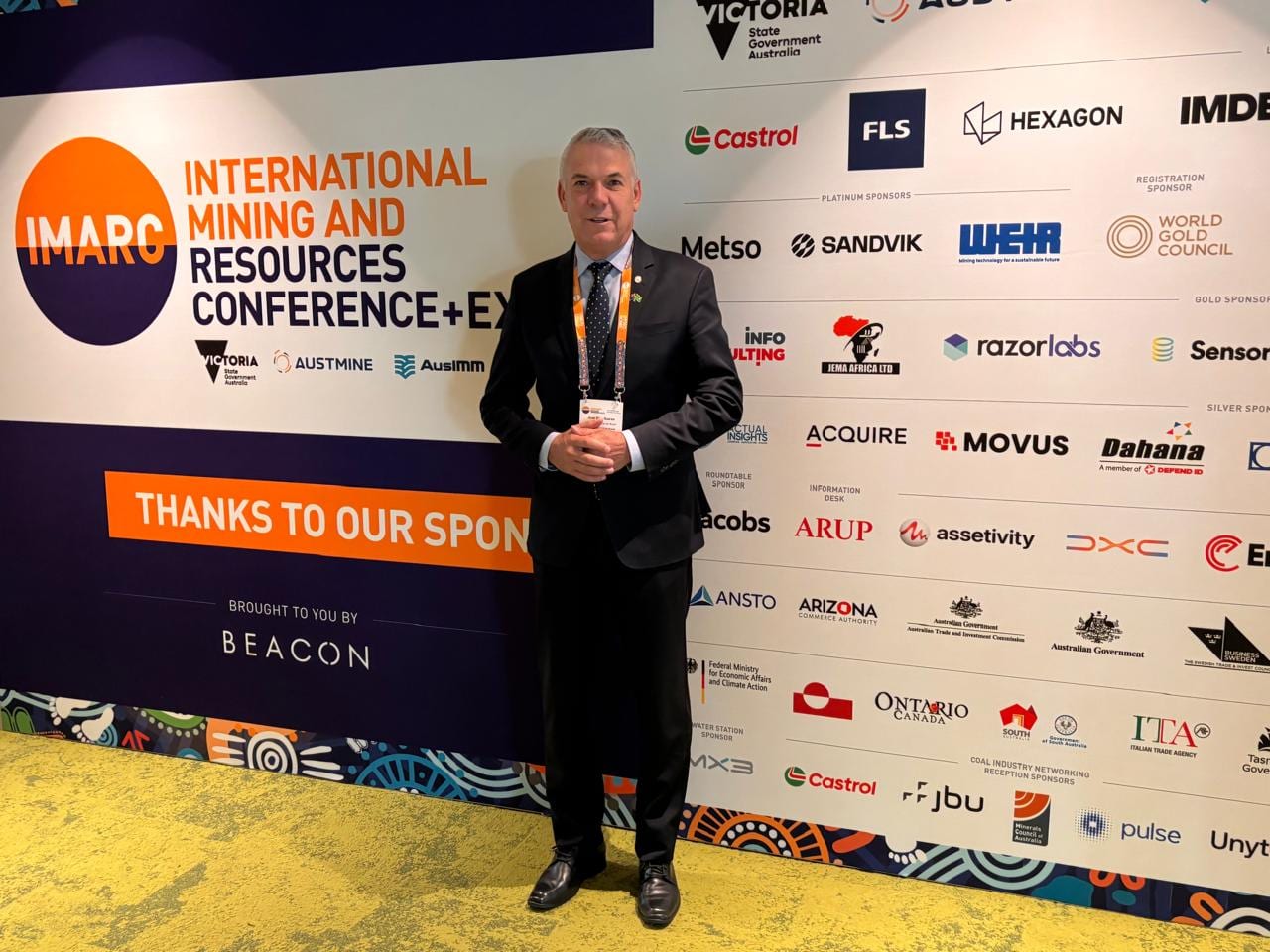 Zé Silva participa da maior conferência internacional de mineração da Austrália