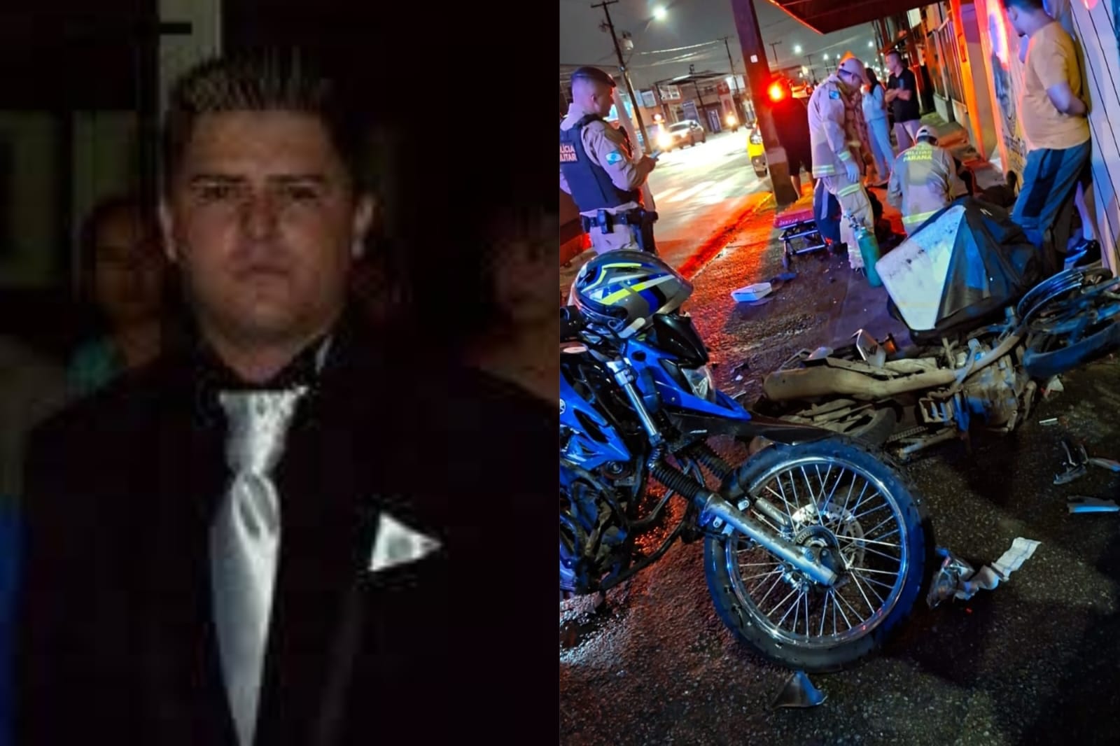 Morre motociclista envolvido em grave colisão entre duas motos em Paranaguá