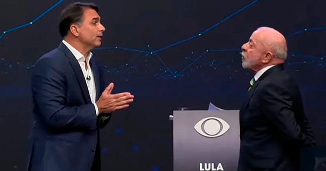 Entornos de Flávio e Lula reagem ao debate da Band (18)