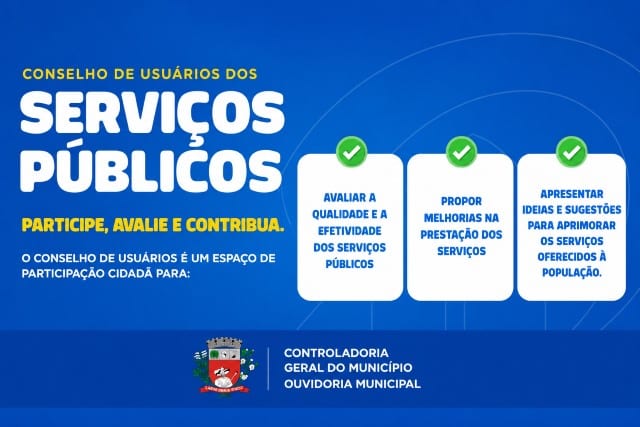 Prefeitura de Presidente Prudente abre chamamento para conselho de usuários