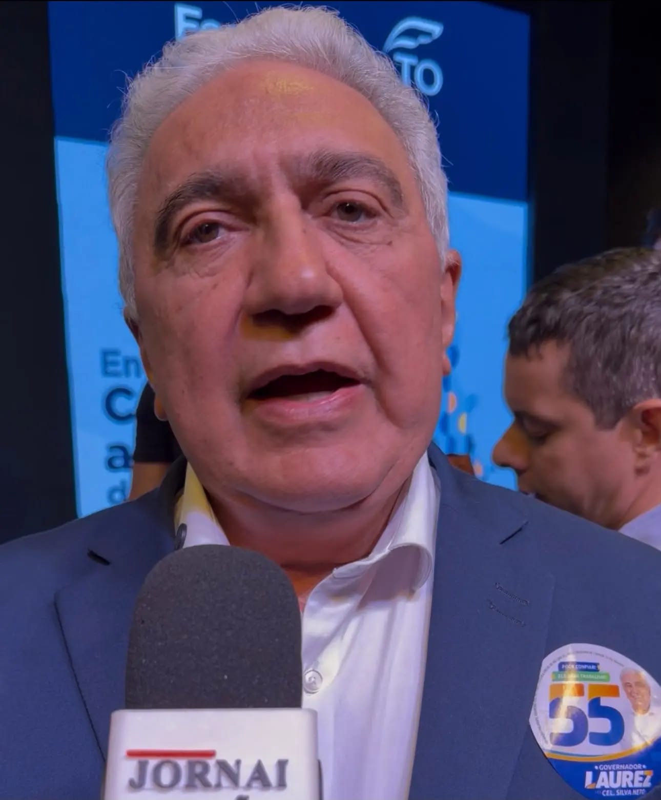 Laurez diz que estará no segundo turno e espera apoio de adversários