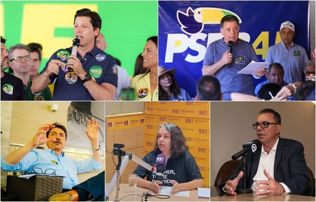 Agenda dos candidatos ao Governo de Goiás nesta segunda (24/8)