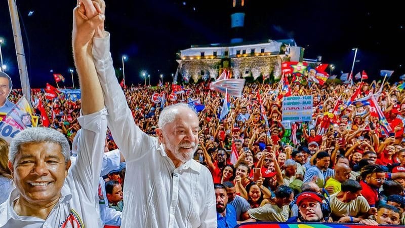 Lula recebe mais de 73% dos votos em Salvador