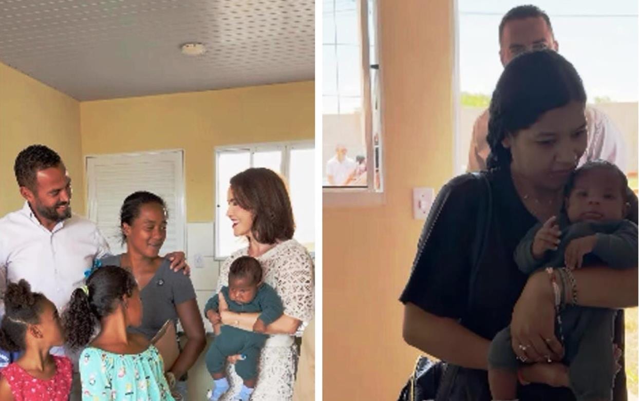 CASA PRÓPRIA – Com apoio da Assistência Social, duas famílias recebem moradias em São João d’Aliança.