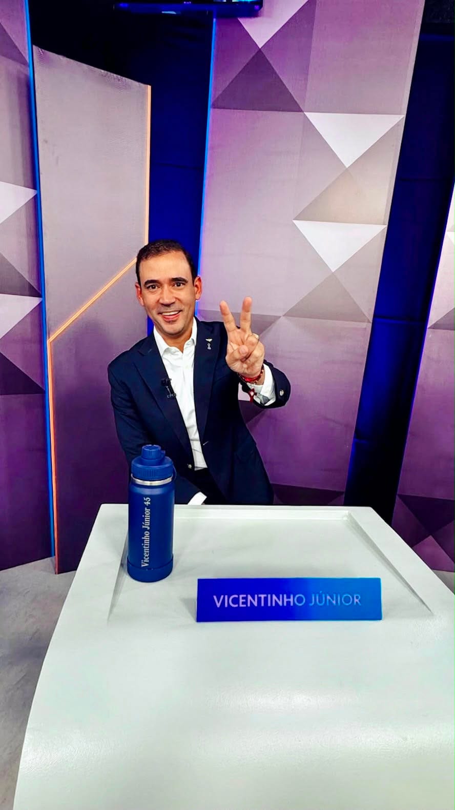 Vicentinho levou problemas do dia a dia ao debate da TV Anhanguera