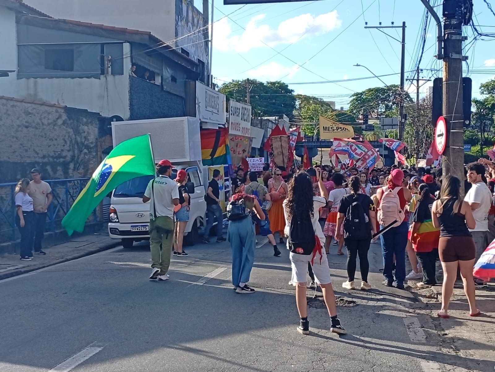 Apoiadores de Lula fazem ato em Sorocaba neste domingo (18)