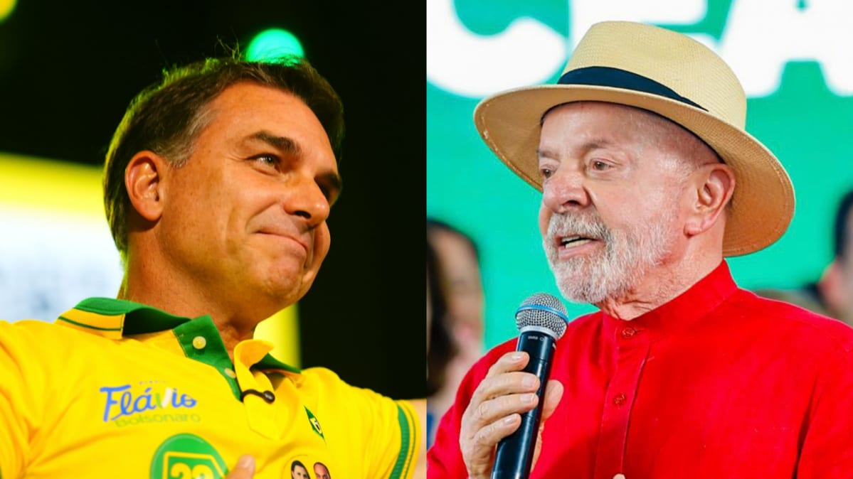 Distribuição de votos nas eleições de 2026: Flávio Bolsonaro e Lula se destacam em estados e no exterior