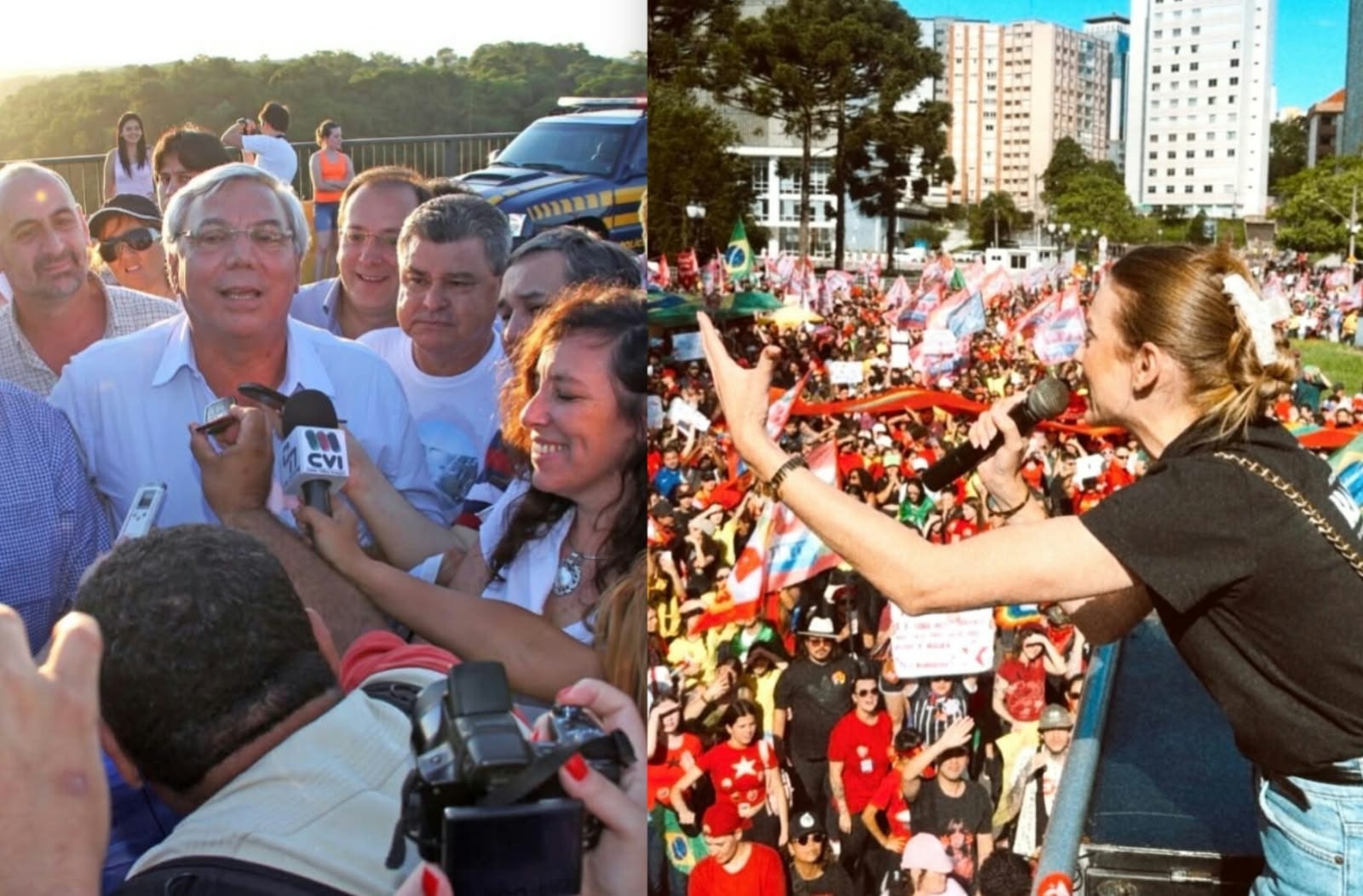 Yasmin Hachem e Paulo Mac Donald saíram das eleições credenciados para disputar a Prefeitura de Foz em 2028