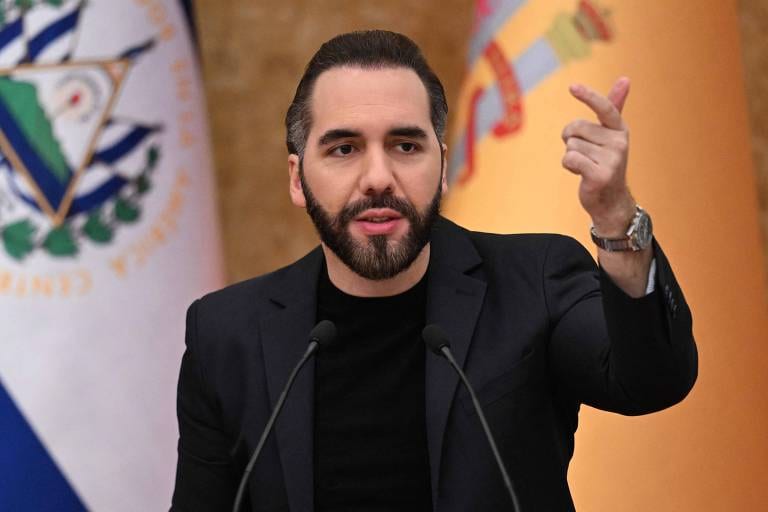 Inspiração de Flávio Bolsonaro, Bukele reconhece vitória de Lula e envia carta de parabéns