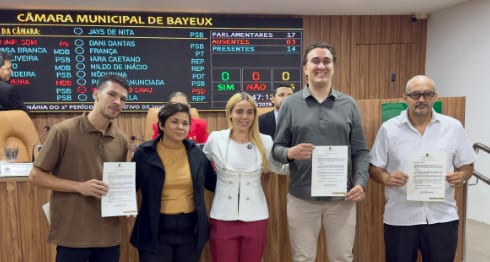 Jays de Nita convoca aprovados e reforça quadro da Câmara de Bayeux