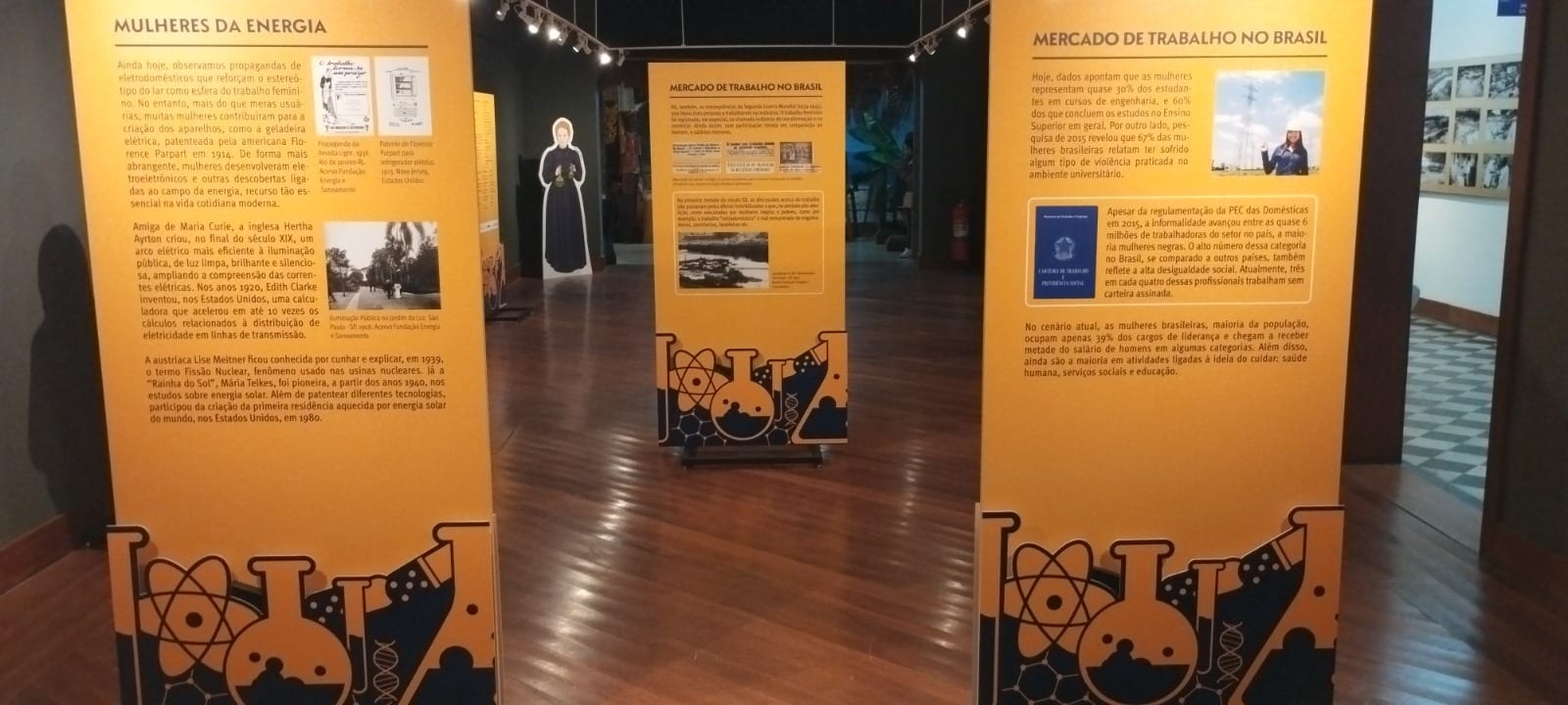 Exposição "As Cientistas: Mulheres e Trabalho" é aberta em Rio Claro nesta terça-feira