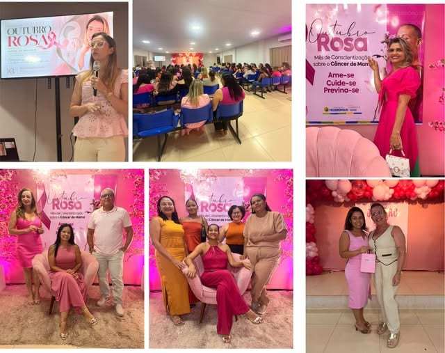 OUTUBRO ROSA – Mês de Conscientização sobre o Câncer de Mama em Figueirópolis encerra campanha, promovendo um momento es