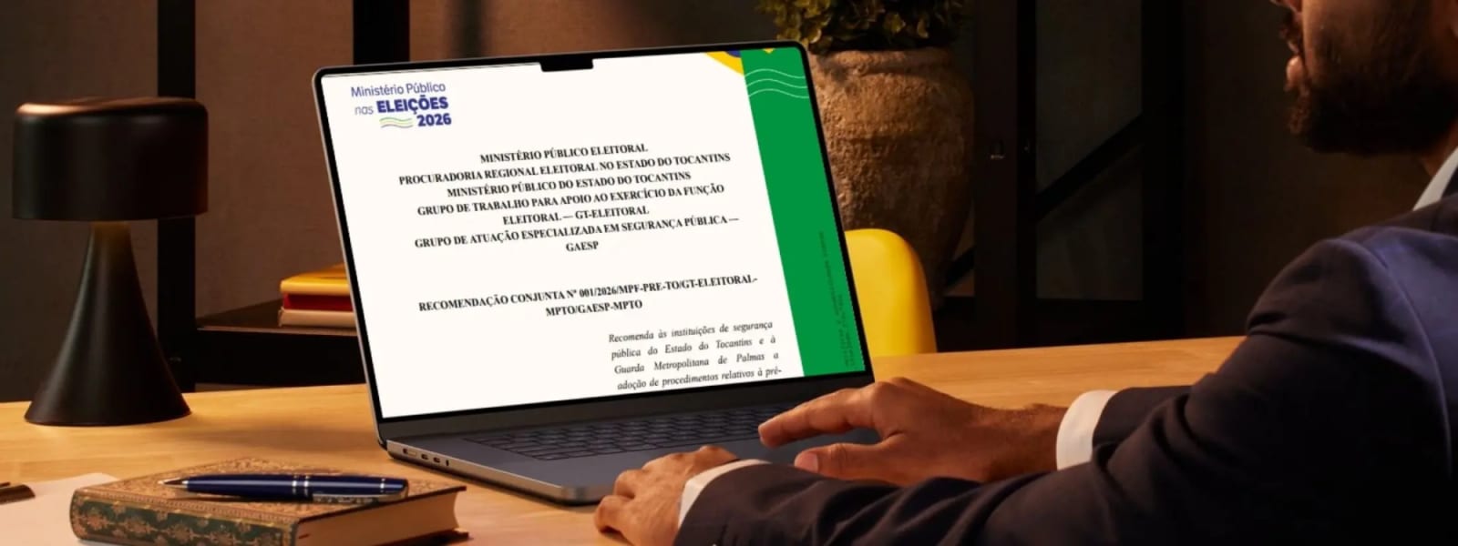 MPTO e MPF estabelecem regras para atuação de policiais durante eleições de 2026