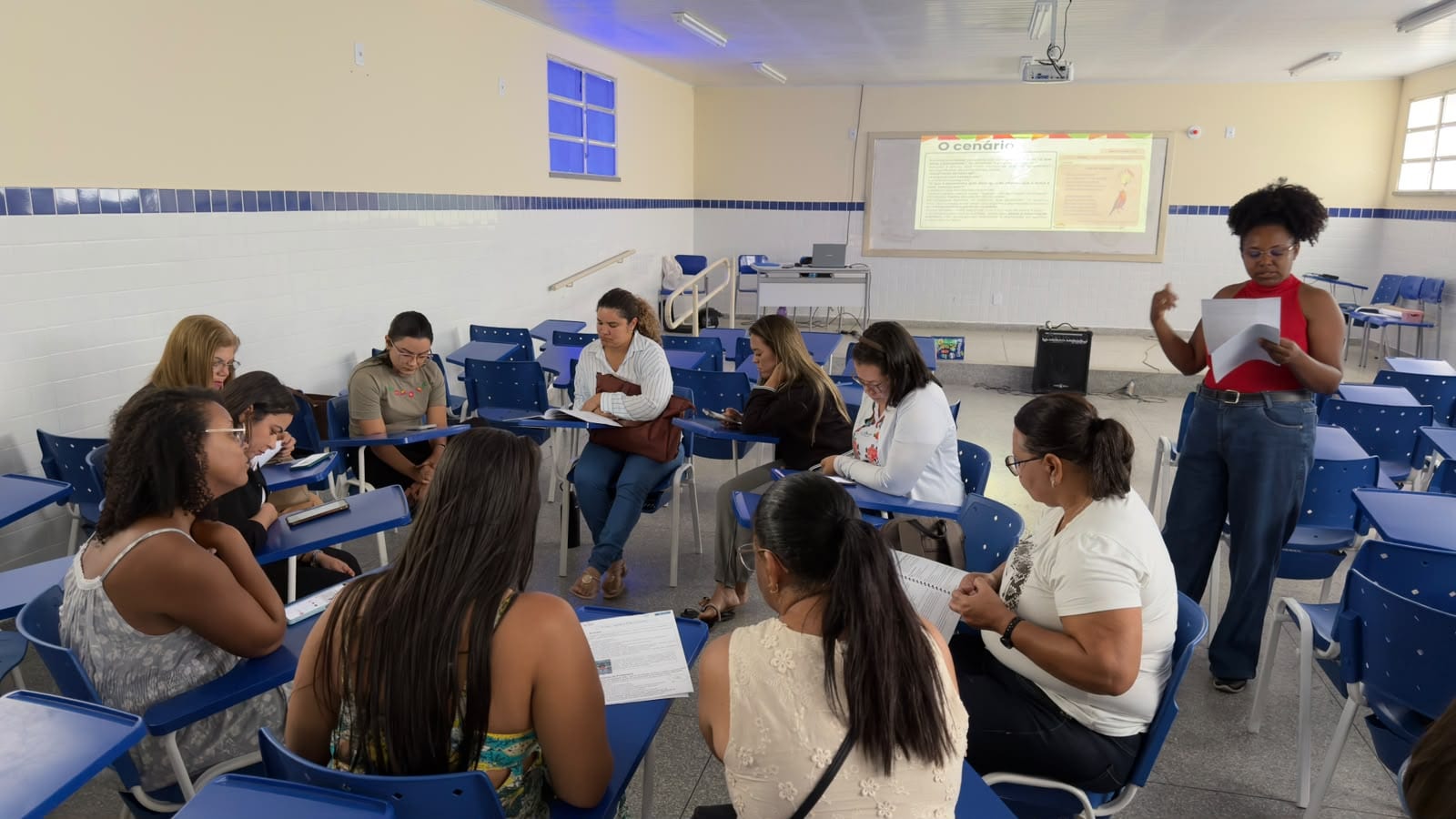 180 professores participaram do 3º ciclo do Programa Alfabetizar Pra Valer em Lagarto