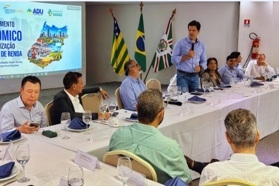 Daniel Vilela participa de encontro do setor imobiliário em Goiânia com dois candidatos ao Senado