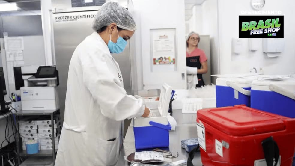 Bolsa de sangue raro cruza o país na cabine de avião comercial para chegar a paciente transplantado