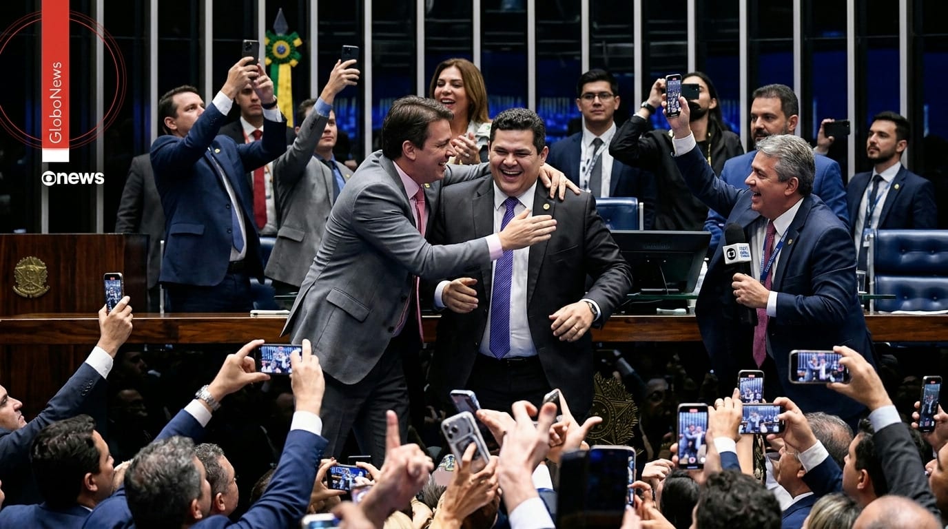 Senado aprova nova jornada de trabalho e Alcolumbre festeja: ‘Não falei que IA dar certo?’
