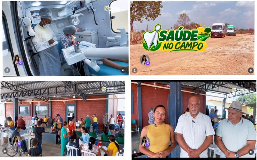 “Ação Saúde no Campo” da Prefeitura de Formoso do Araguaia leva diversos atendimentos ao Assentamento Gameleira…CONFIRA