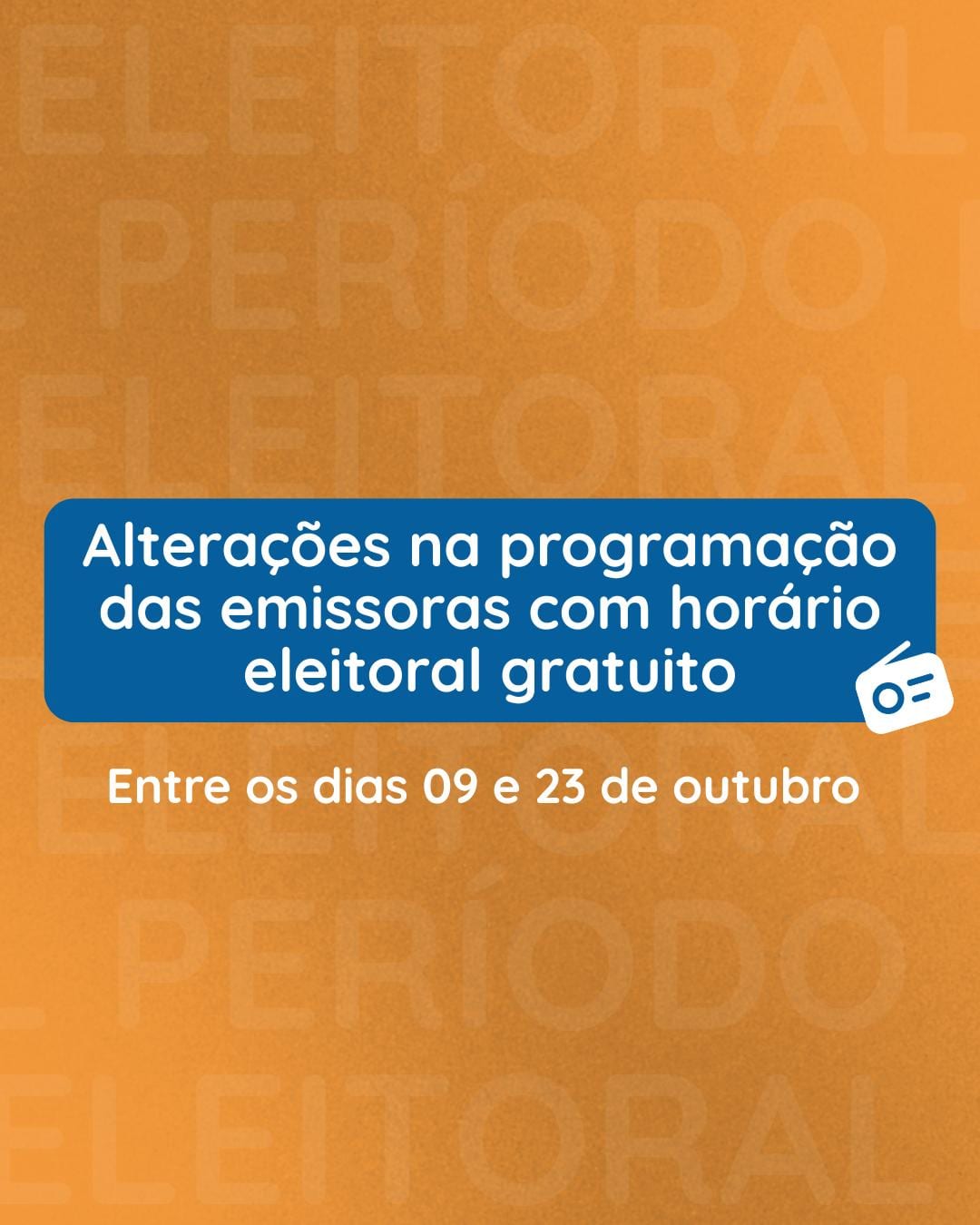 Rádios da UFSM ajustam programação até o segundo turno das eleições