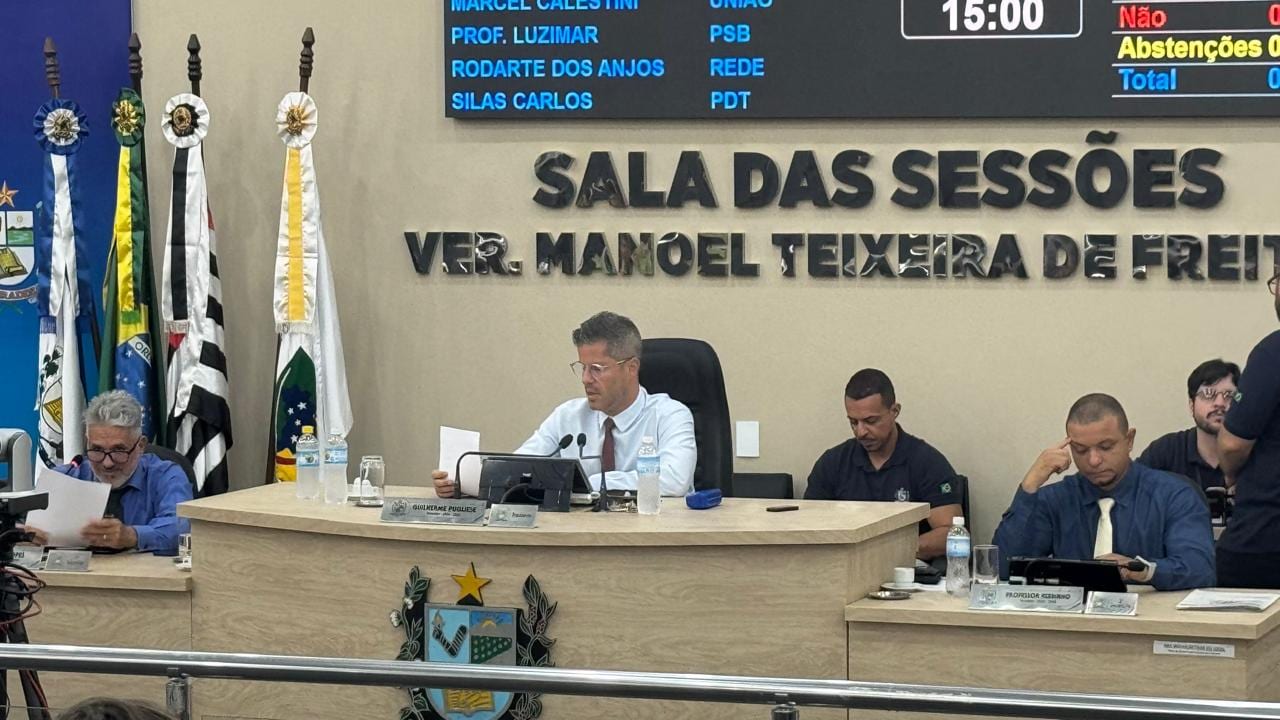Câmara de Andradina aprova sete matérias na 31ª sessão