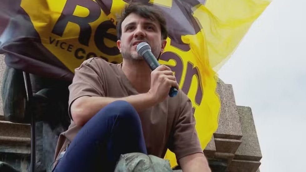 Renan Santos promete 'libertar' Porto de Santos e ampliar o cais