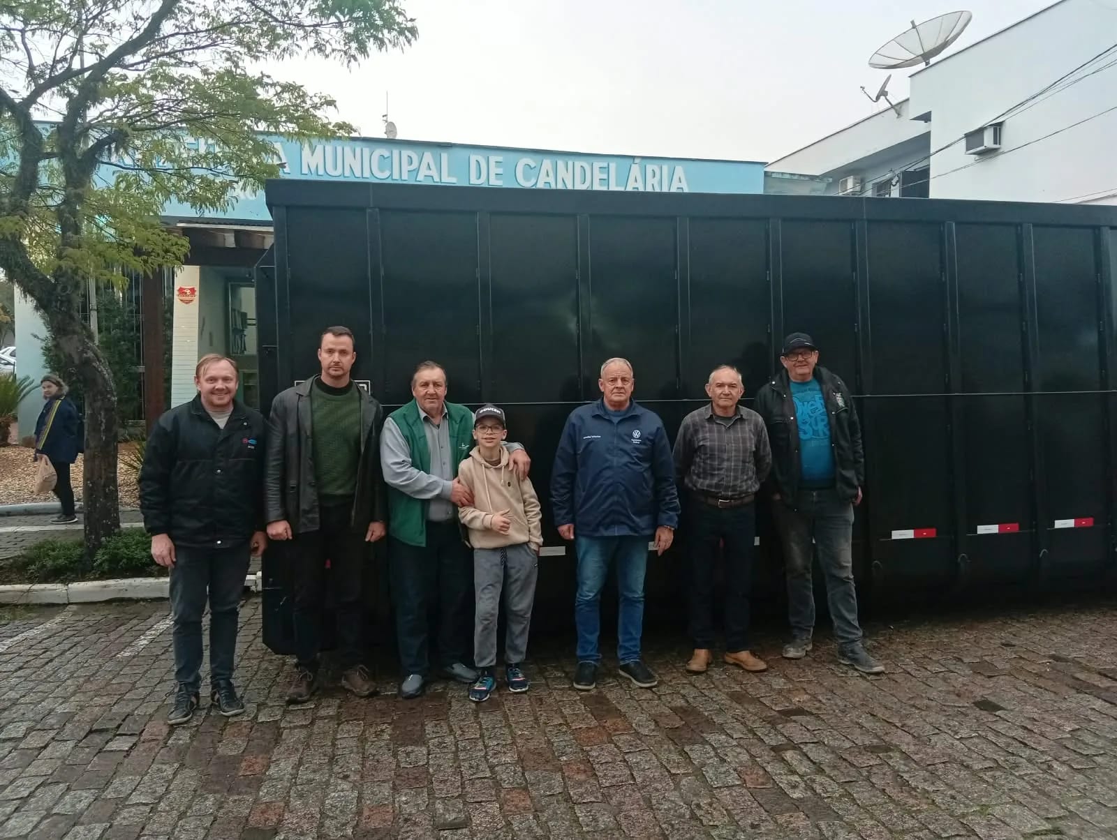 Candelária compra contêiner de 39 m³ por R$ 34 mil para resíduos volumosos