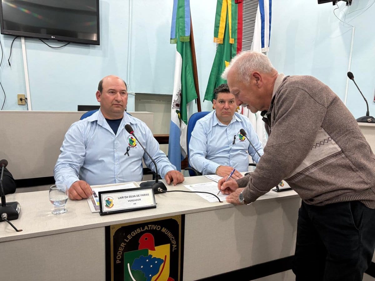 José Alvori assume Prefeitura de Mormaço após morte de Alexandre Vieira
