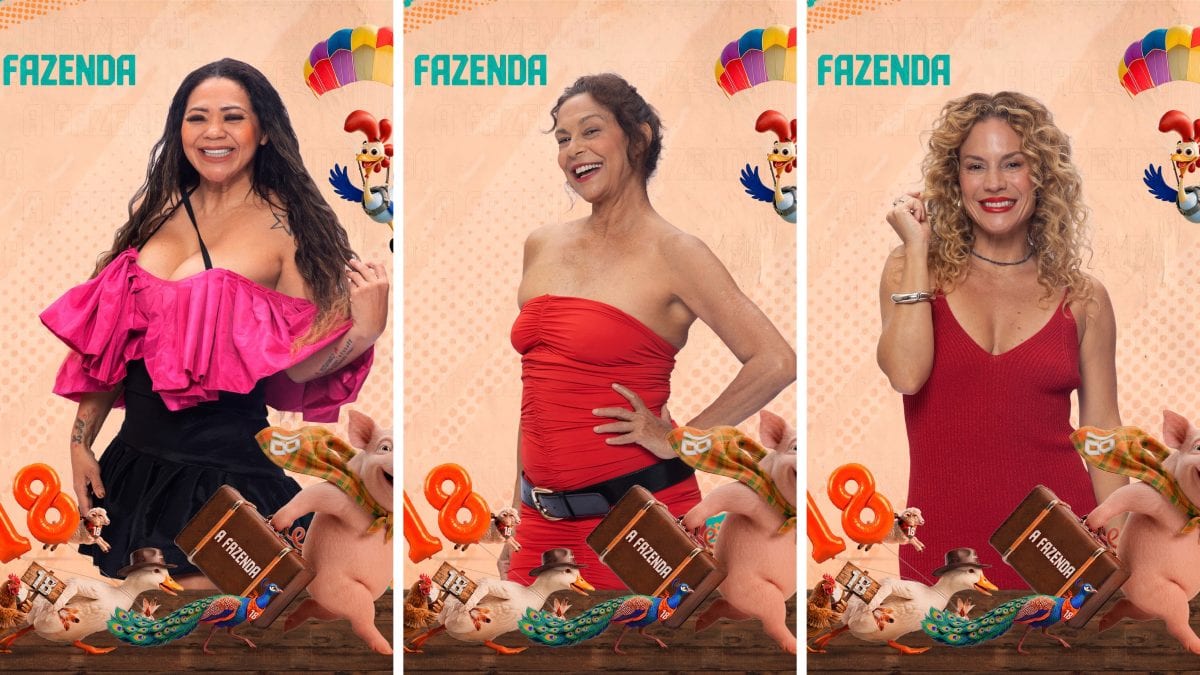 Enquete A Fazenda 18 atualizada: veja quem lidera a votação entre Maíra Charken, Darlin e Giovanna Gold