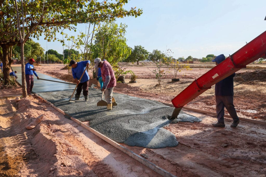 Palmas inicia construção da Praça Sagrada Família no setor Santa Bárbara