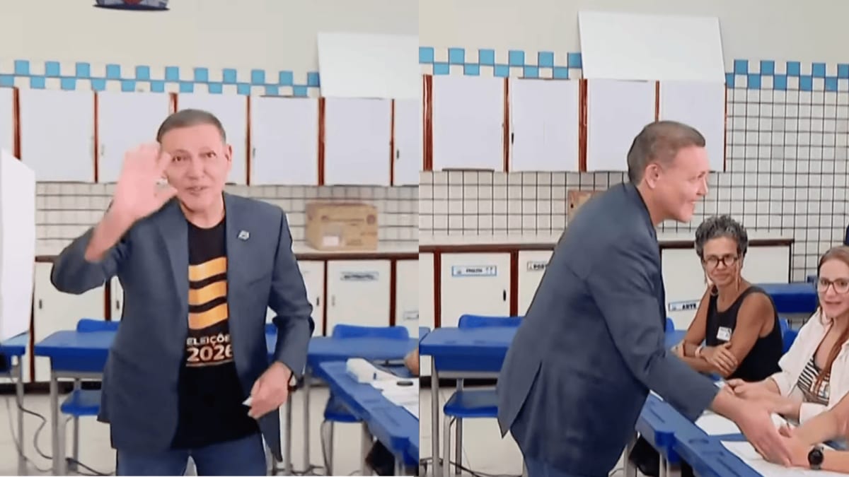 Kassio Nunes vota em Brasília e diz esperar eleição tranquila