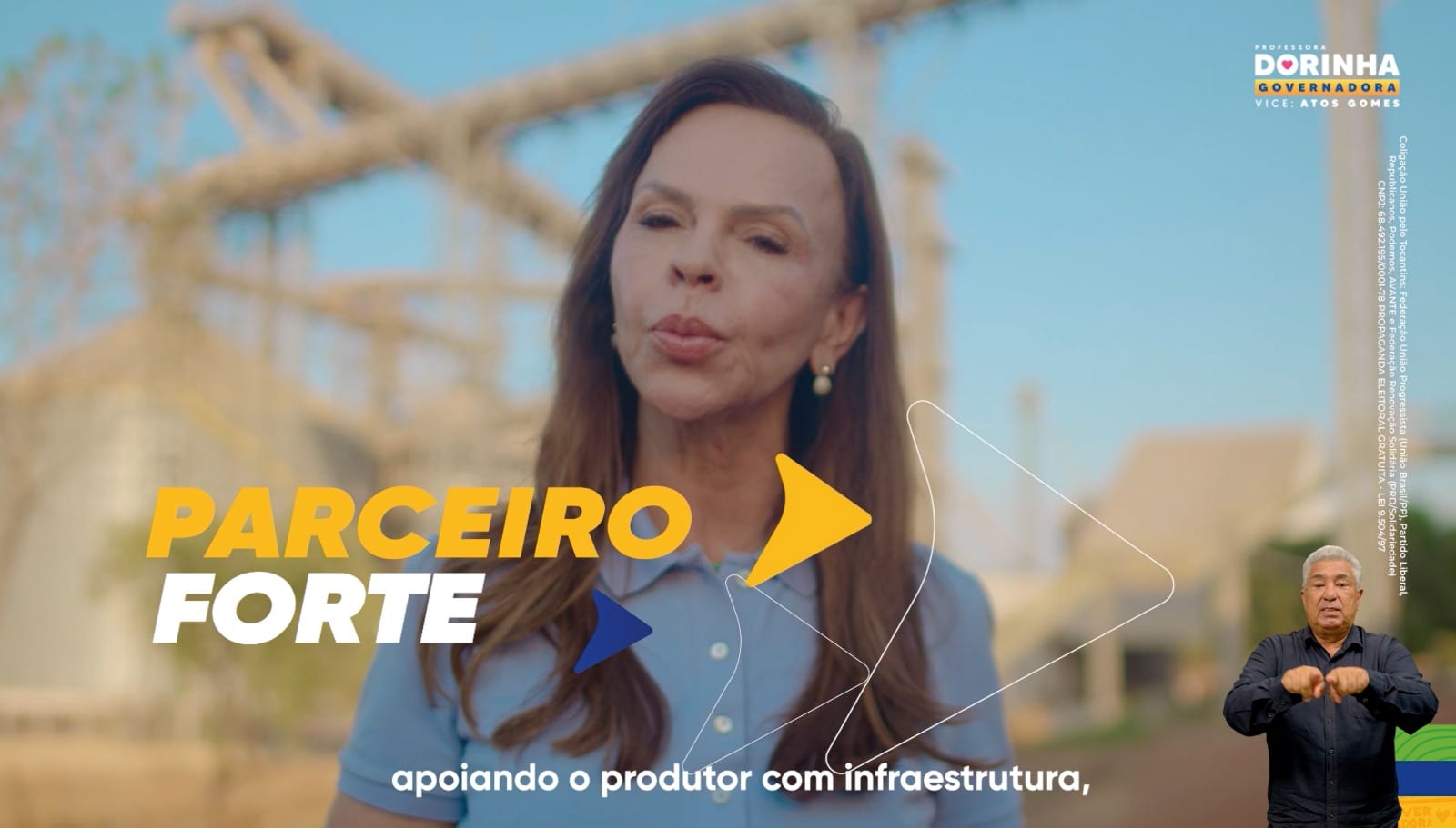 Dorinha promete transformar Tocantins em polo logístico e aposta no agro