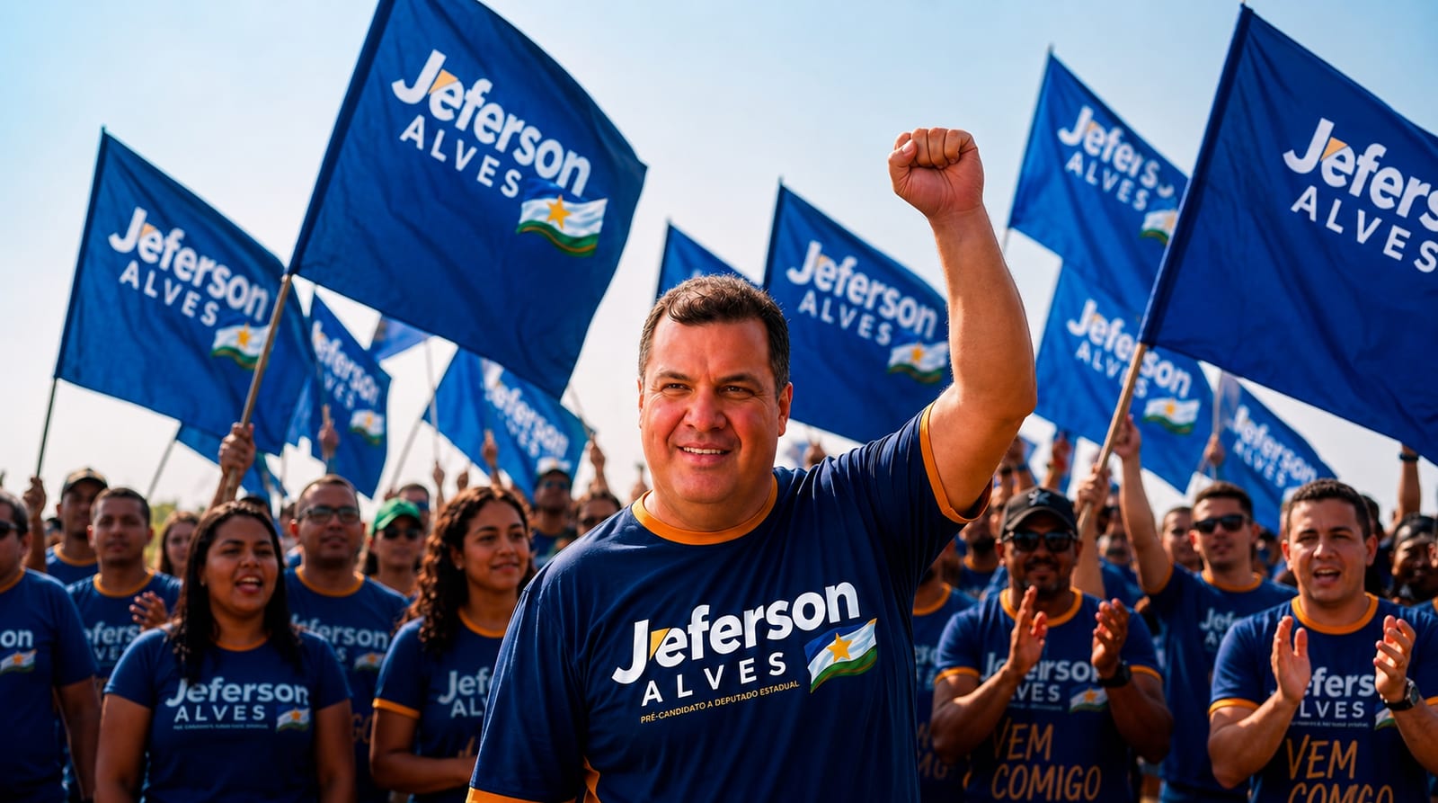 Jeferson Alves volta a aparecer nas enquetes e cresce em Roraima