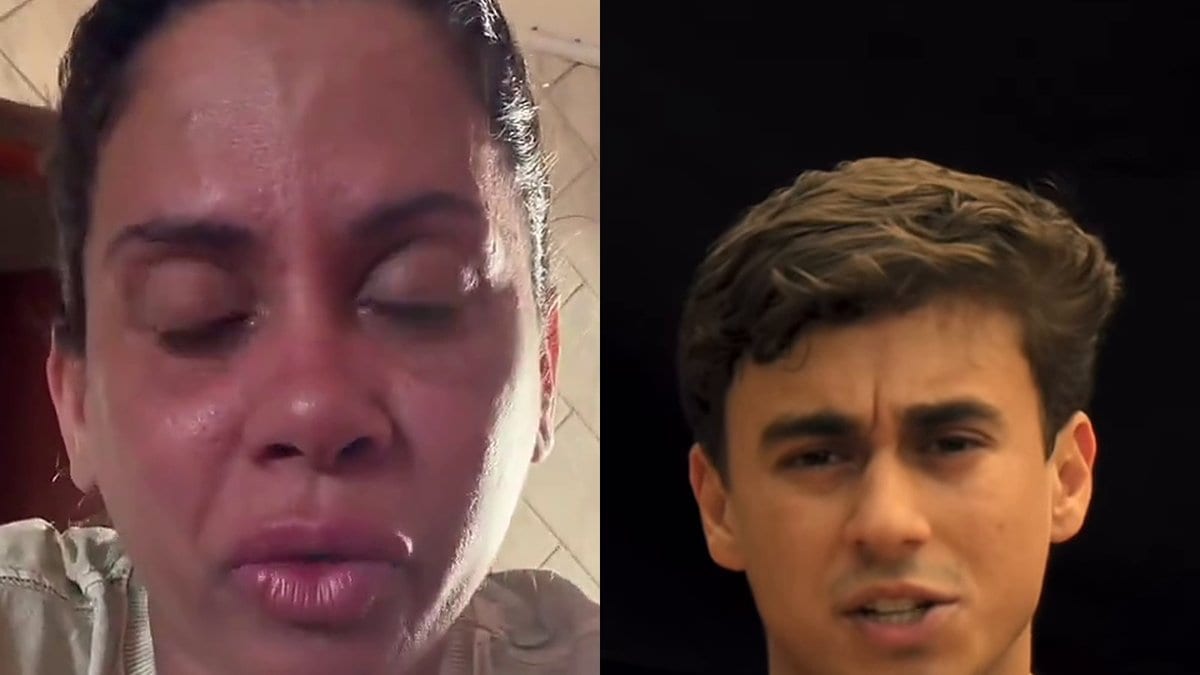 Nordestina em Itajaí chora após áudio de vídeo de Nikolas ser retirado do Instagram