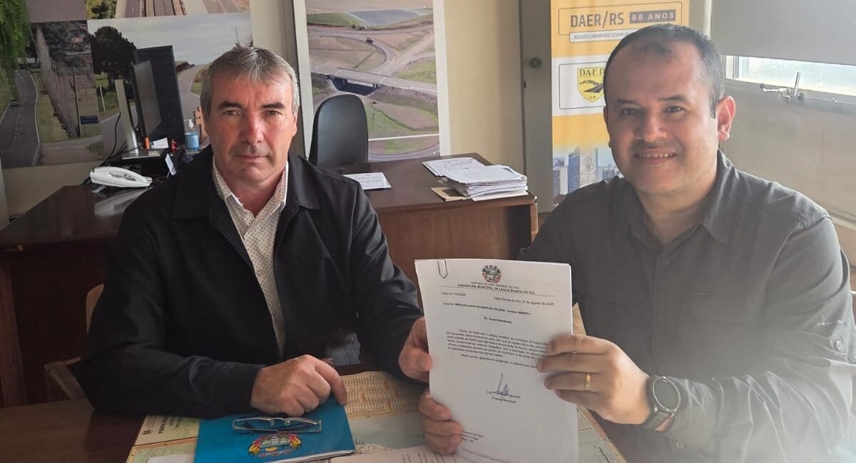 Prefeito de Lagoa Bonita pede recuperação da RS-400AM-9010