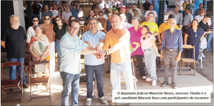 Maurício Neves apoia candidatura de Marcelo Kuru a deputado estadual