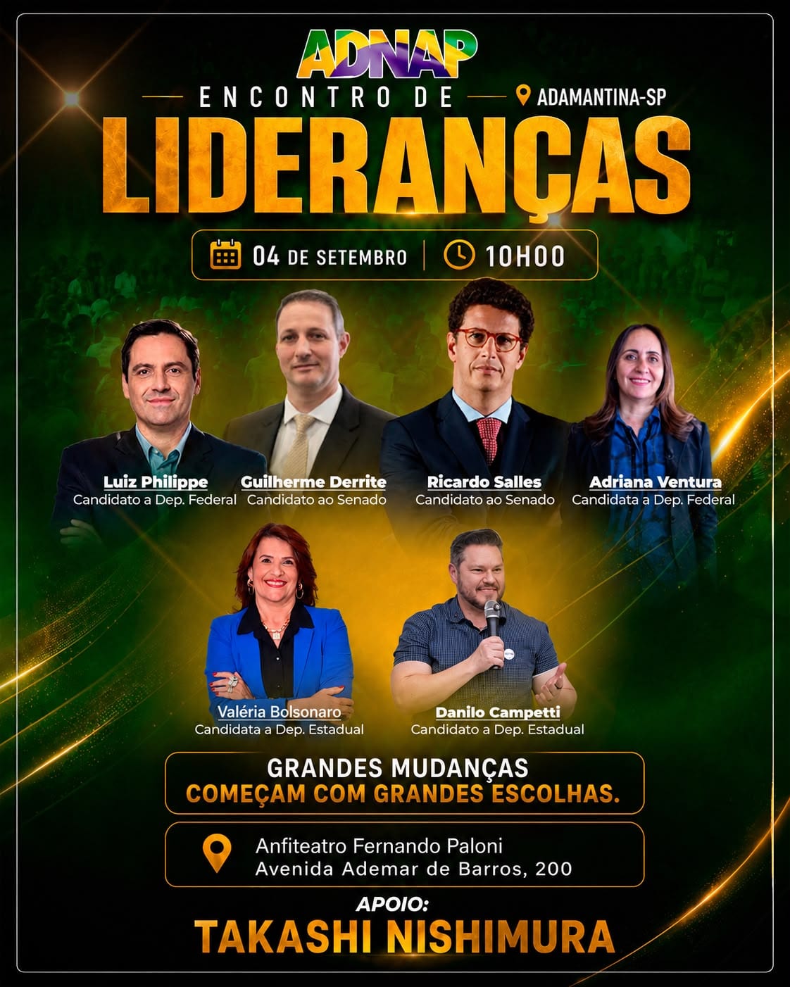Adamantina recebe Encontro de Lideranças nesta sexta-feira