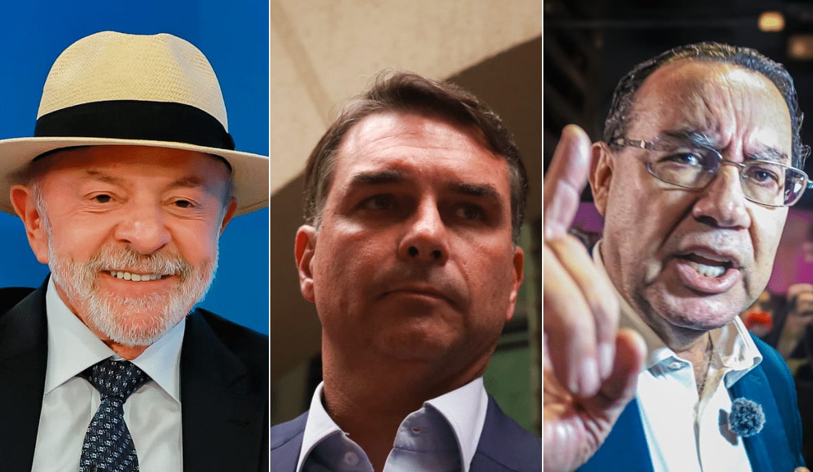 Lula amplia vantagem sobre Flávio Bolsonaro no 1º turno; Augusto Cury surpreende e dispara 9 pontos, mostra pesquisa BTG