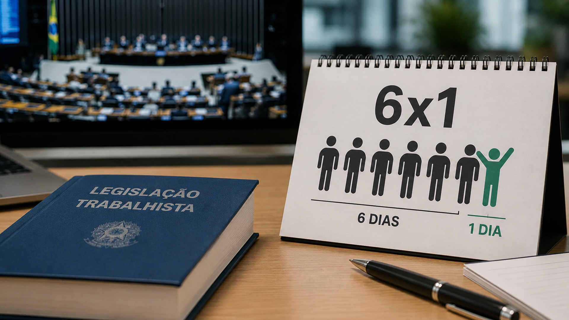 Escala 6×1 em pauta: mudanças podem surgir no Senado a partir de agosto