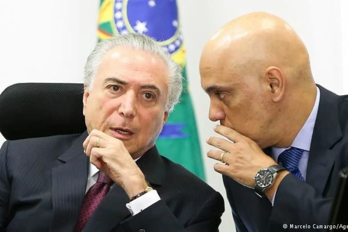 Petistas veem acordo de Temer e Flávio Bolsonaro para salvar Moraes