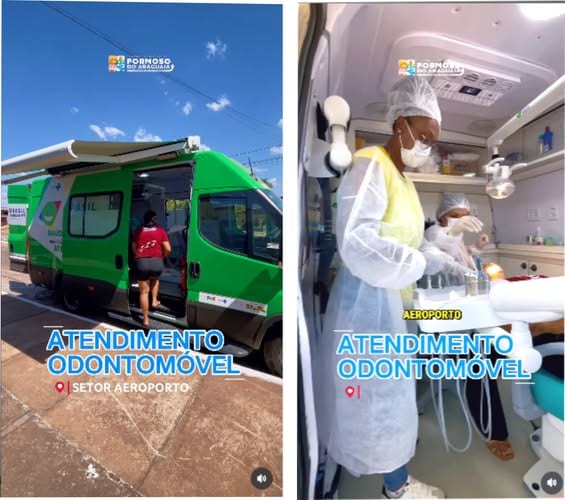 SAÚDE – Odontomóvel (Consultorio odontológico) da Prefeitura de Formoso, já começou os atendimentos em Formoso do Aragua