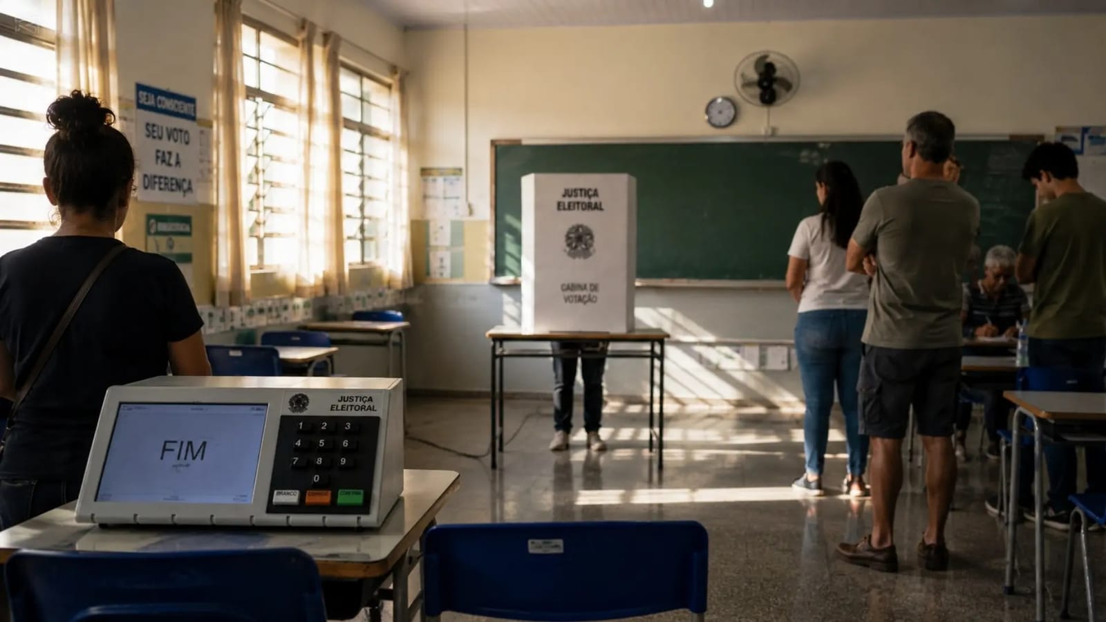 Mesários precisam cadastrar CPF como chave Pix para receber auxílio de R$65