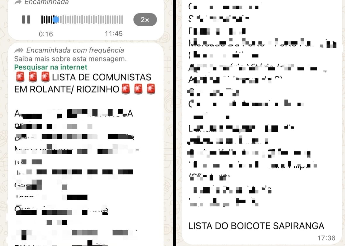 Diversos comércios do Vale do Sinos e região são colocados em listas de boicote por supostas posições políticas